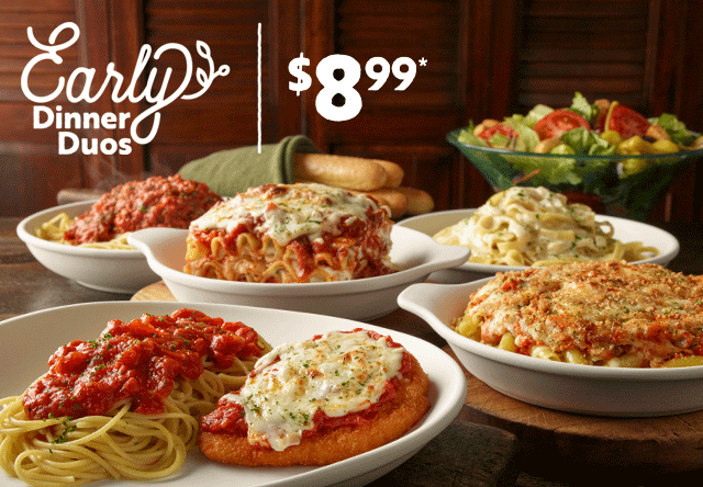 Olive garden menu specials deals
